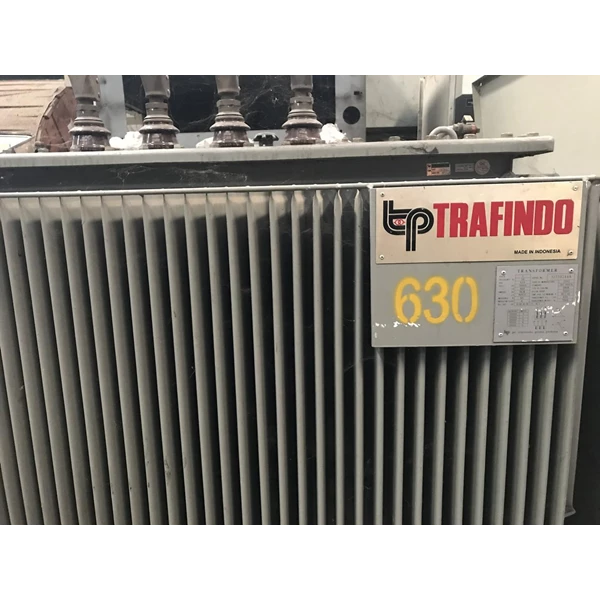 Distribution Transformer Trafindo 630 KVA - Stepdown 20.000V / 400V - 3 Phase