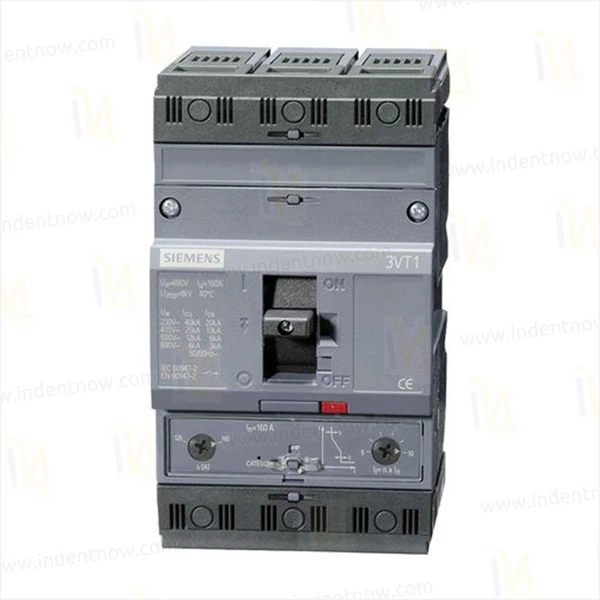 MCCB / Mold Case Circuit Breaker3P 25kA 160A Type 3VT1716-2DA36-0AA0